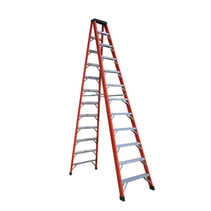 375 lb Max Load Fiberglass <strong>Folding</strong> <strong>Step</strong> <strong>Ladder</strong> - Product Image 1