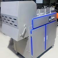 Machine de découpe de poisson et de viande frais économe en énergie nouvelle condition coupe de poulet et trancheuse de viande Cube de découpe Cube de découpe de viande
