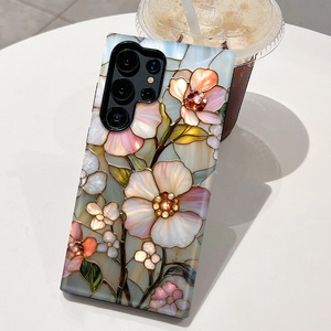 <span class=keywords><strong>Coque</strong></span> de téléphone portable tendance <span class=keywords><strong>en</strong></span> <span class=keywords><strong>verre</strong></span> teinté avec motif floral <span class=keywords><strong>en</strong></span> filigrane doré pour <span class=keywords><strong>iPhone</strong></span> 16 Plus 15 17 Air Pro Max, <span class=keywords><strong>coque</strong></span> arrière antichoc - Product Image 4