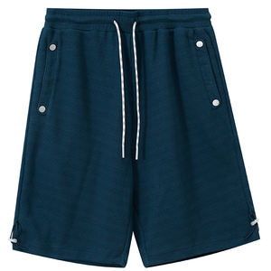 Shorts en tricot gaufré personnalisés OEM pour hommes, shorts de jogging amples, shorts en tricot gaufré de qualité supérieure - Product Image 4