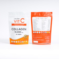Sachet Doypack Personnalisé Imprimé avec Fermeture Éclair, Emballage Alimentaire Stratifié en PET de Qualité Alimentaire pour Snacks, Café en Poudre et Aliments