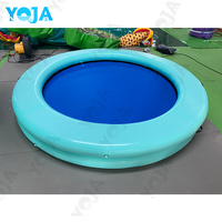 Chaise flottante gonflable en PVC portable et hamac aquatique en maille pour le plaisir estival dans la piscine, le lac ou la mer
