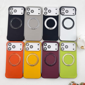 Fundas para Teléfono Móvil Iphone17promax, Ultrafinas, Antichoque, Disipación de Calor, con Soporte Magnético, TPU+PC, Lisas, sin Marco - Product Image 2