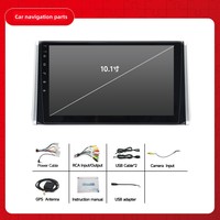 Navigation GPS Android pour Toyota RAV4 2019 avec Bluetooth et caméra de recul