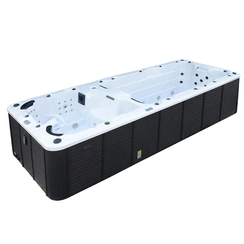 Sunrans Container 6 Mét Chất Lượng Cao Vận Chuyển Hồ Bơi Ngoài Trời Spa Hồ Bơi Với Bồn Tắm Nước Nóng Balboa