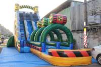Toboggan gonflable géant de jeux de plein air de haute qualité pour adultes toboggan gonflable de piscine grand toboggan gonflable pour enfants