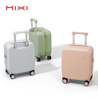 Petite valise cabine légère personnalisée Mixi Sac de voyage bagage à roulettes PC Ensembles de bagages à main