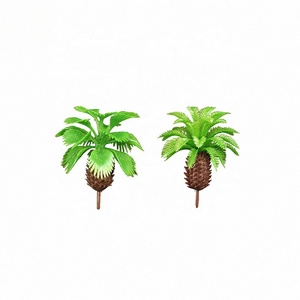 Bandeja de arena de cocotero moderna en miniatura, modelo de plástico, decoración de paisaje Tropical para comercio exterior, venta al por mayor - Product Image 1