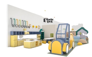 Eibele 2025สนามเด็กเล่นสำหรับเด็กอนุบาลสำหรับเด็กเล่นคาเฟ่สนามเด็กเล่นในร่ม - Product Image 4