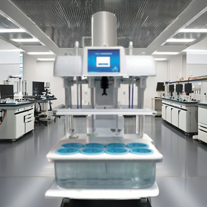 GZ608 प्रयोगशाला 8 कप 8 पैडल विघटन परीक्षण उपकरण टैबलेट विघटन परीक्षक - Product Image 3