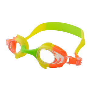 कार्टून मजेदार के लिए उच्च गुणवत्ता सिलिकॉन बच्चों काले चश्मे अजीब बात है प्यारा तैराकी चश्मे बच्चों रंगीन - Product Image 6