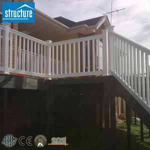 Clôture de jardin en PVC de style nouveau, certifiée FSC, pour la sécurité extérieure, type bois traité sous pression, aspect naturel, vente en gros - Product Image 4