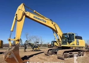 Excavadora de cadenas usada Komatsu PC490LC de 45 toneladas con motor Isuzu y válvulas ENERPAC, máquina de movimiento de tierras sobre orugas para construcción - Product Image 4
