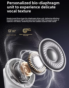 Écouteurs sans fil Bluetooth TWS D800 ENC à réduction de bruit, longue durée de vie de la batterie, écouteurs sportifs étanches pour <span class=keywords><strong>iPhone</strong></span> Xiaomi Android - Product Image 4