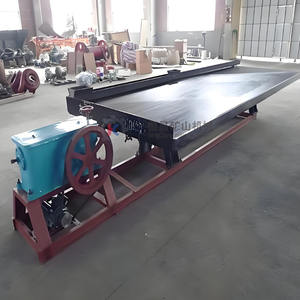 Hoge Terugwinningsgraad Goudmijnapparatuur 6S Klein Kanaal Staal Schudden Tafel Cil Goud Wassen Verwerkingsfabriek Shaker - Product Image 3