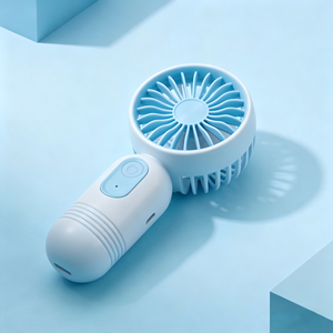 Ventilateur USB portable <span class=keywords><strong>mini</strong></span> 3 vitesses, idéal pour le camping, la voiture, les voyages en extérieur et l'hôtel – Léger et très apprécié - Product Image 5