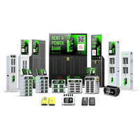 Station de Recharge Mobile à Partager WIFI/4G/Ethernet, Location de Batteries Externes Portables, Distributeur Automatique de Power Banks 6000mAh