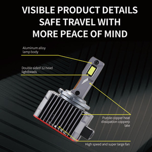 HID Series LED Z45 220W D1S D2S D3S D4S D5S D8S High Power 6000K <strong>Xenon</strong> <strong>Lamps</strong> With Long Life - Product Image 4