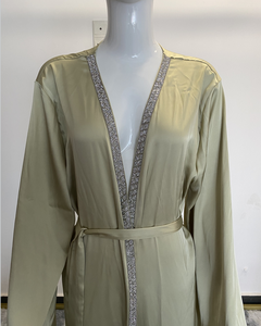 Venta al por mayor de nuevos estilos Hijab a juego Abaya mujeres musulmanas islámico Dubai Oriente Medio <span class=keywords><strong>Jijab</strong></span> mujeres vestidos musulmanes - Product Image 2