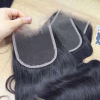 Extensiones de Cabello Humano Virgen con Alineación de Cutículas, Cierre de Encaje HD 2x6 5x5 13x4 13x6, Rizado Birmano, Lacio