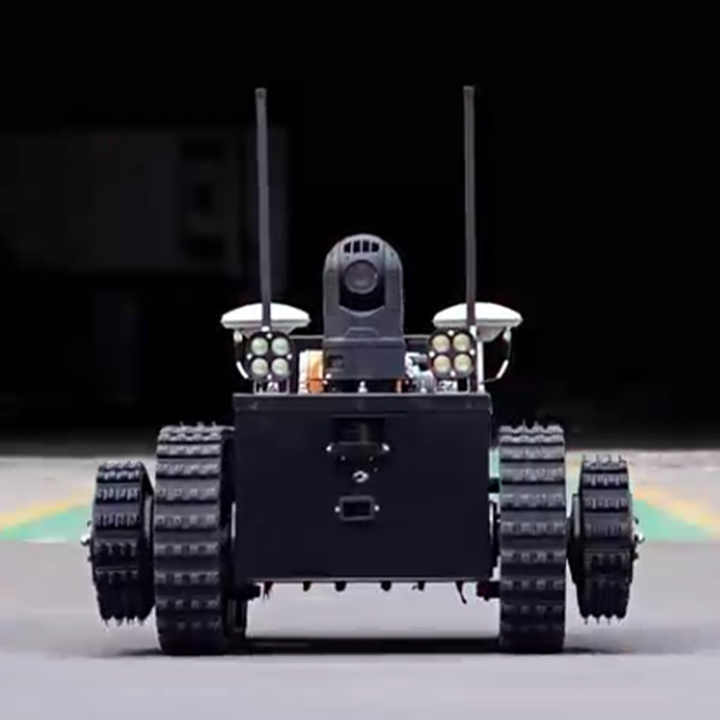 Tracked Earthquake Search Robot Intelligent Search Strong Obstacle-crossing Ability