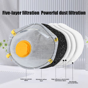 <span class=keywords><strong>Masque</strong></span> anti-poussière en forme de coupe KN95 avec valve - Product Image 5