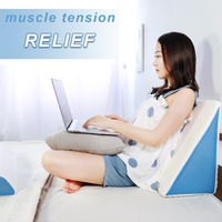 Hochwertige klappbare Memory Foam Bett Keil Kissen Rückens tütze Lese stütze Kissen Rücken Keil Lenden bein Kissen