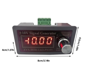 Générateur de signal source 0-10V 10V 4-20mA, courant constant 0,01mA, plastique, métal, garantie 3 mois pour outil de mesure électronique - Product Image 2