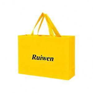 Sacs cadeaux en papier personnalisés de haute qualité, sacs en papier réutilisables pour le shopping avec votre propre logo - Product Image 4