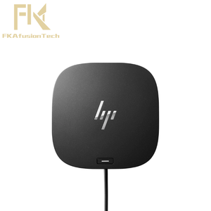 Base de Conexión Original para Portátil HP, <span class=keywords><strong>USB</strong></span>-<span class=keywords><strong>C</strong></span> <span class=keywords><strong>Dock</strong></span> <span class=keywords><strong>G5</strong></span> 120W <span class=keywords><strong>USB</strong></span> 3.0 con Pantalla Dual 4K y Centro de Carga - Product Image 1