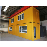 Maisons modulaires préfabriquées Chine Toilettes Maison mobile Conteneurs préfabriqués préfabriqués 2 chambres 20 pieds maison conteneur