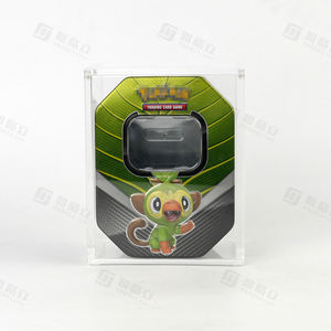 Nueva llegada personalizada clara protección UV Booster Mini caja de exhibición de acrílico de estaño - Product Image 4