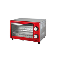 Pemanggang roti multifungsi listrik Mini 9L portabel untuk memanggang cepat dan bahkan di dapur rumah dan RV