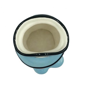2020 nuevo estilo cerámica interior <span class=keywords><strong>Cactus</strong></span> suculentos jardín macetas para casa con pirata pulpo Azul forma - Product Image 6