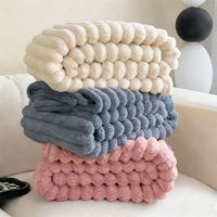 Groothandel Polyester Pluche Flanellen Airco-Dekbed Dikke Fluweel Moderne Minimalistische All-Season Dekbed