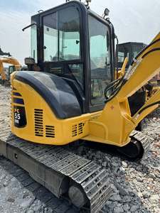 Mini-excavatrice sur chenilles Komatsu PC55MR d'occasion, 5 tonnes, modèle 2022, moteur testé, faible nombre d'heures, en stock, meilleur prix - Product Image 1