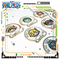 Nouveaux accessoires décoratifs magnétiques, série Egghead, version Q, aimants de réfrigérateur en métal, boîte mystère