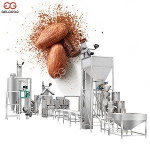Ligne de production de cacao chaud Ligne complète pour la production de beurre de cacao désodorisé Machine de pulvérisation de poudre de cacao super fine - Product Image 1
