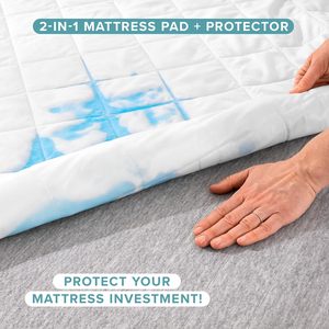 AOSEN Waterproof Breathable Soft Mattress Cover Quilted <strong>Bed</strong> Fitted <strong>Sheet</strong> With OEKO TEX Certificate - Product Image 4