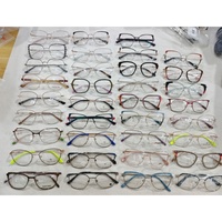 Nuevas Monturas Ópticas Metálicas de Diseño Moderno, Gafas de Lujo en Liquidación, Surtido Variado, Monturas Económicas de Ojo de Gato para Mujer