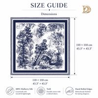 Écharpe 100% Soie de Mûrier, Conception Personnalisée OEM, Impression Numérique, Bandana, Foulard pour Femme, Foulard en Soie