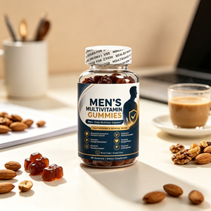 Gomitas Multivitamínicas para <span class=keywords><strong>Hombre</strong></span> con Sabor a Piña, Manzana Verde y <span class=keywords><strong>Mango</strong></span> Ácido Original, Efectividad Inmunológica y Anti-fatiga, 180g - Product Image 1