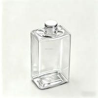 Bouteille carrée en PET de 300 ml pour jus et café, col de 28 mm, qualité alimentaire, épaisse, personnalisable avec LOGO, bouteille de boisson jetable