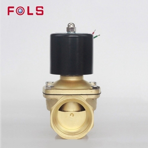 Válvula Solenoide Neumática de Control de Acción Directa DN50 de 2 Pulgadas 2W-500-50 Normalmente Cerrada de Latón AC220V DC12V DC24V - Product Image 5