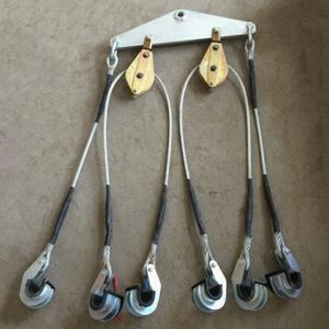 Dispositif de levage à six lignes à conducteur double divisé, quadruple ligne, triple ligne, double ligne, triple ligne pour la construction, crochet de levage - Product Image 2