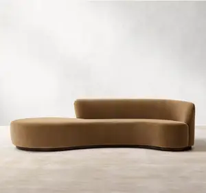 Schnitts ofa moderne Innen möbel Set rechts arm asymmetrisches Sofa