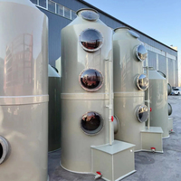 Colonne d'absorption de CO2 pour nettoyeur à gaz humide, la plus vendue, pour usines de fabrication, état neuf, composants principaux : pompe, moteur