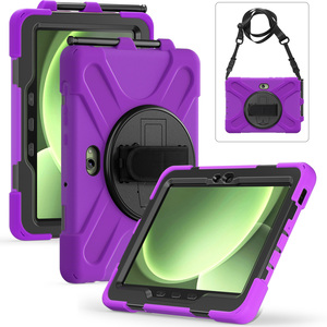 Funda Protectora Resistente con Soporte Giratorio de 360 Grados para Tablet Samsung <span class=keywords><strong>Galaxy</strong></span> <span class=keywords><strong>Tab</strong></span> <span class=keywords><strong>Active</strong></span> 5 Pro / <span class=keywords><strong>Active</strong></span> <span class=keywords><strong>4</strong></span> Pro / <span class=keywords><strong>Active</strong></span> Pro 10.1 Pulgadas - Product Image 2