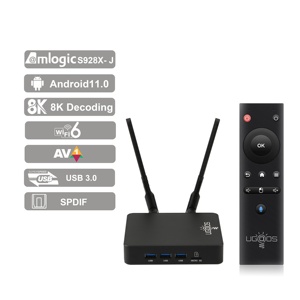 IHOMEMIX UGOOS AM8 Pro Amlogic S928X-J Ram 8GB Rom 64GB Android 11 TV BOX 8K AP6276P Wifi6 OTA Set Top Box - Product Image 1