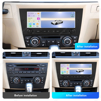 MEKEDE 10.26 inci 4core 8core Pemutar Musik Radio Mobil Multimedia Car-play Auto untuk BMW Seri 3 E90 E91 E92 E93 dengan Car Play Auto